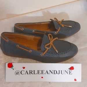 Comfortiva Mindy II pillowtop loafers. Size 7.5 M, blue. Like new.
